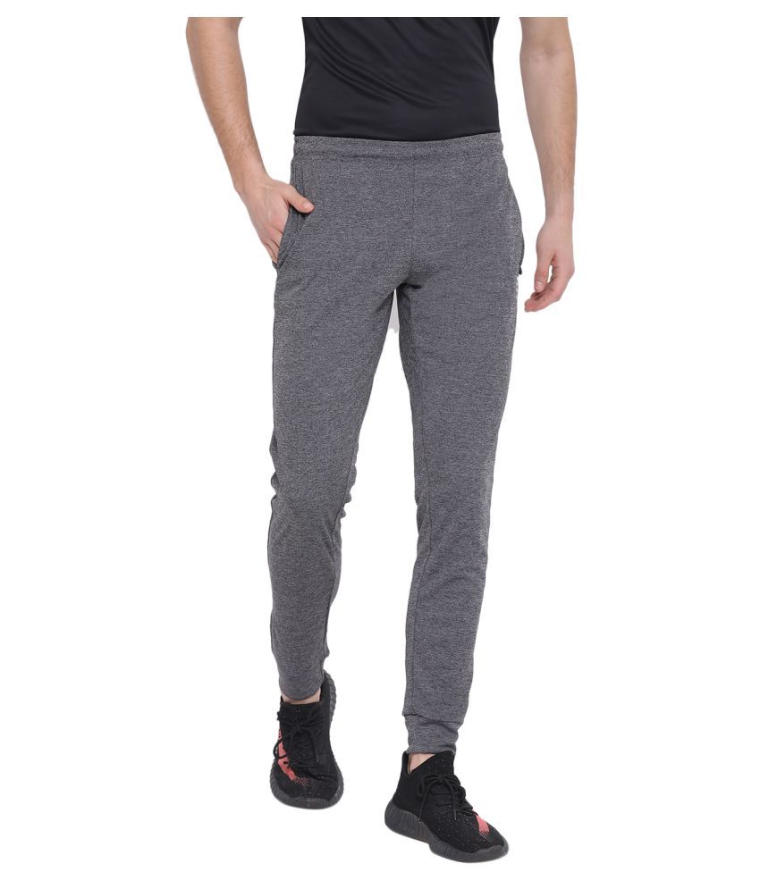 grey polyester joggers