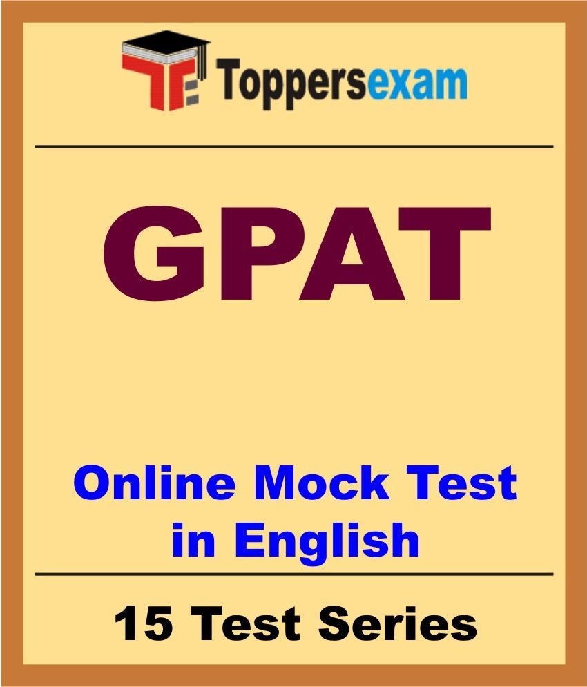 Online Delivery Via Email - Toppers Exam Gpat Online Mock Test Series ...