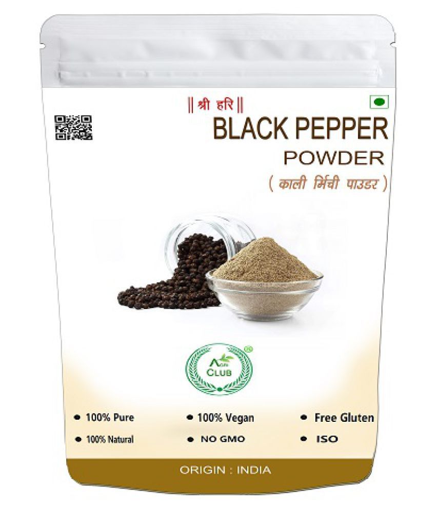     			AGRI CLUB Black Pepper Powder, Kali mirch Powder 400 gm