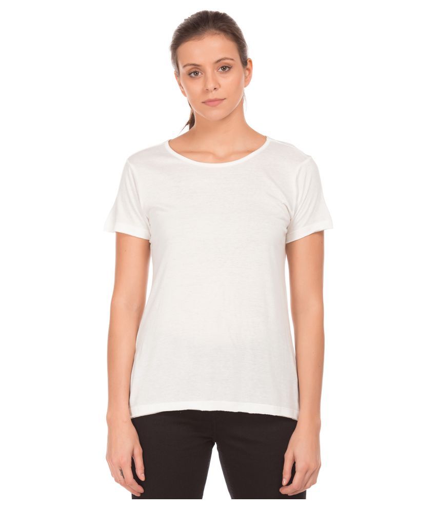 Buy Cherokee Cotton White T-Shirts Online at Best Prices in India ...