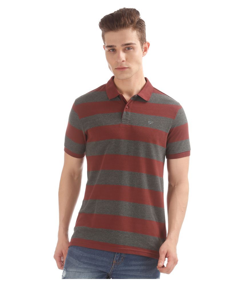 Ruggers Red Stripers Polo T Shirt - Buy Ruggers Red Stripers Polo T ...