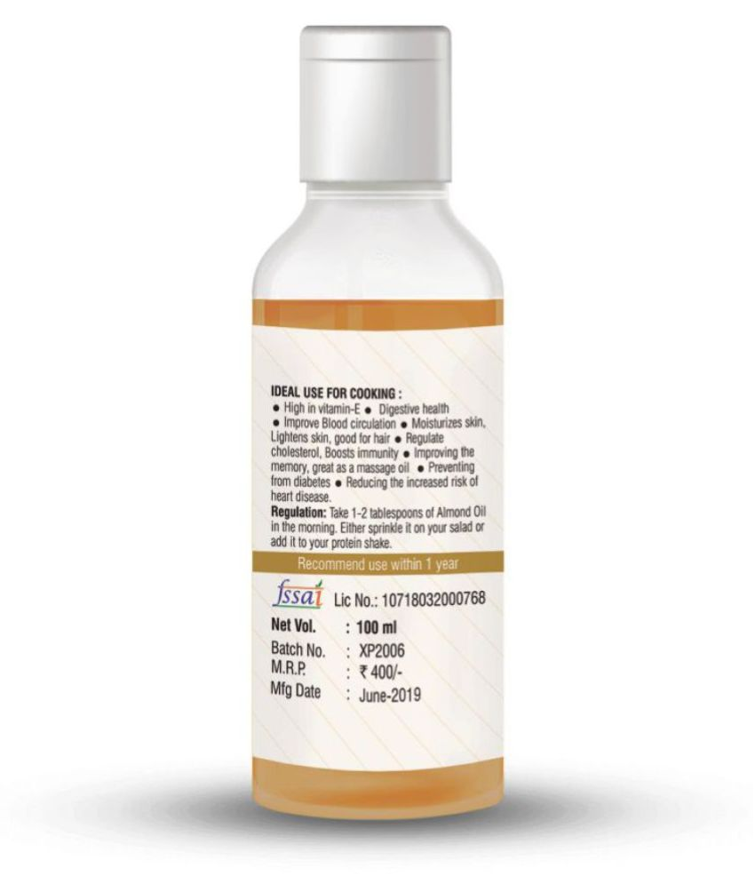 Xovak Pharma Almond Oil 100 mL Buy Xovak Pharma Almond Oil 100 mL at