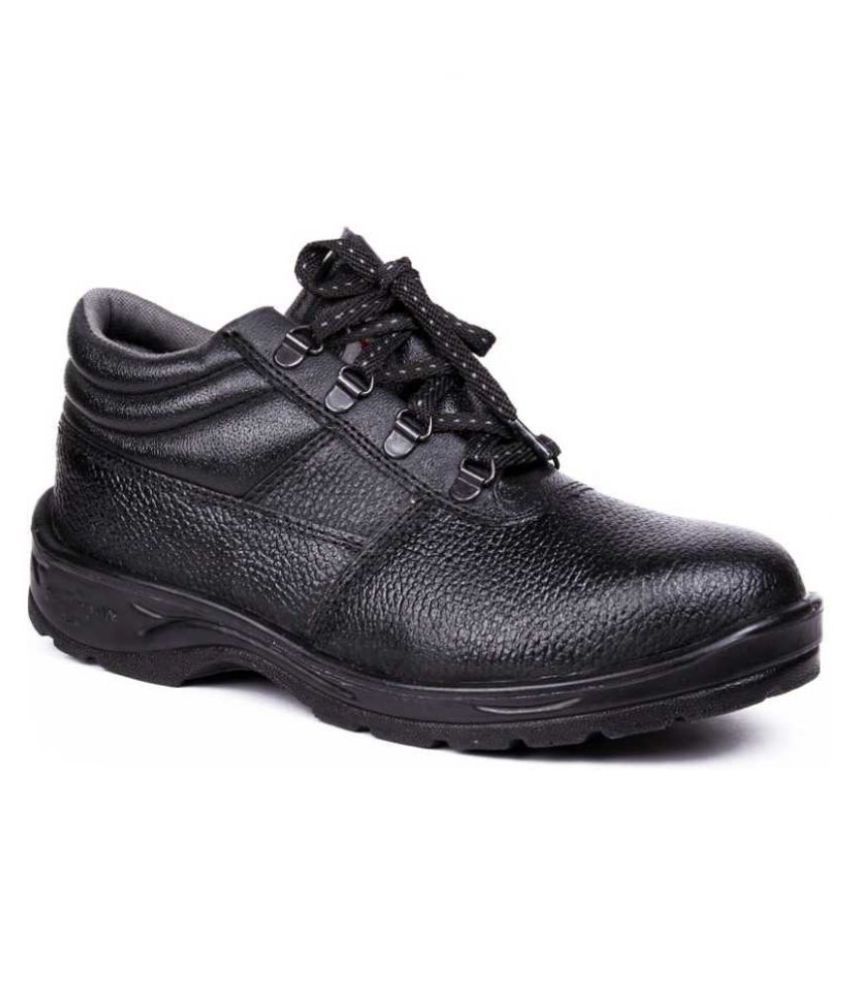 HILLSON ROCKLAND CE CERTIFIED MEN SAFETY SHOE Black Safety