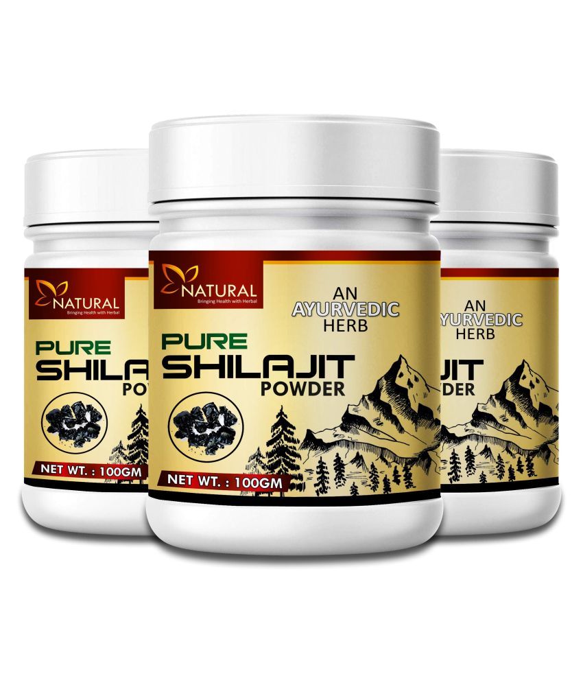     			Pure shilajit herbal powder for Provides Energy and Revitalization (300gm) 100% Ayurvedic