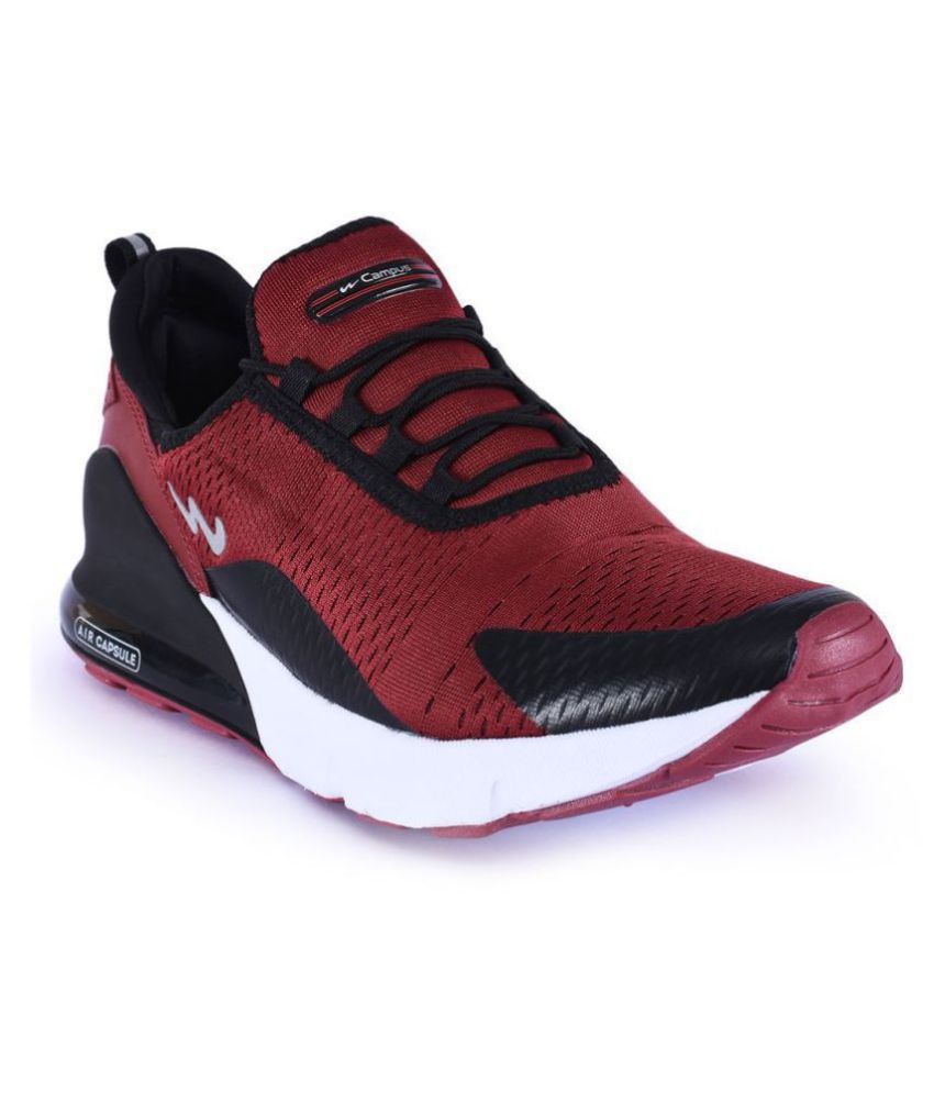     			Campus DRAGON Red  Men's Sports Running Shoes