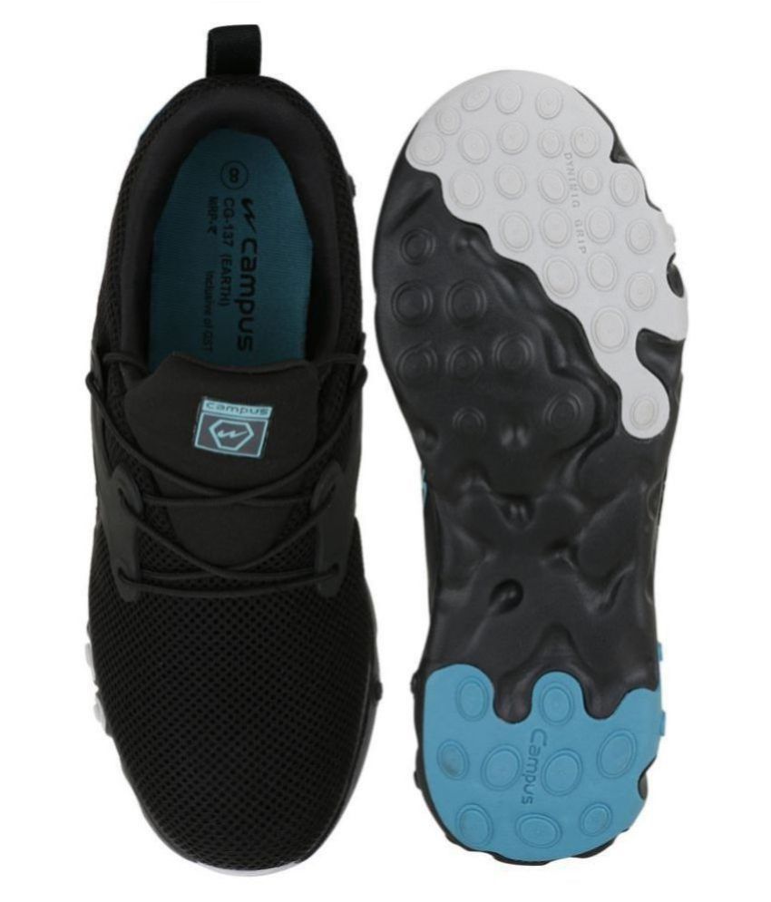 Buy Campus EARTH Black Men's Sports 