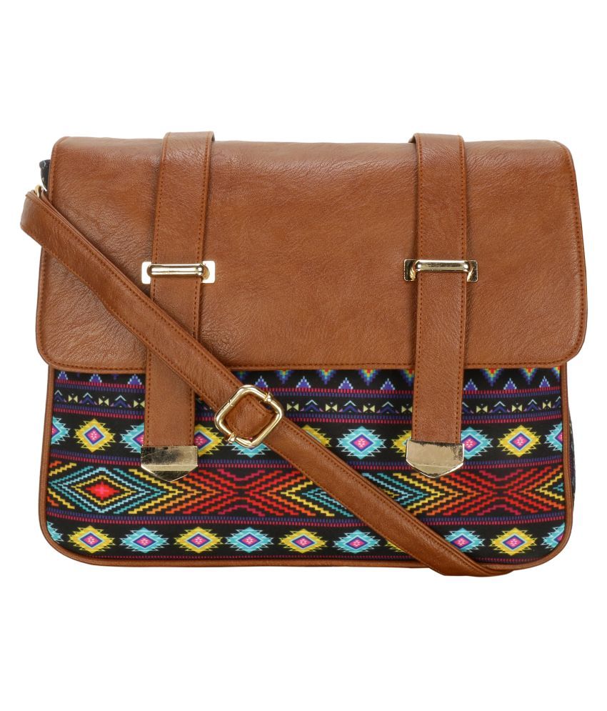 All Things Sundar Multi Cotton Sling Bag - Buy All Things Sundar Multi ...