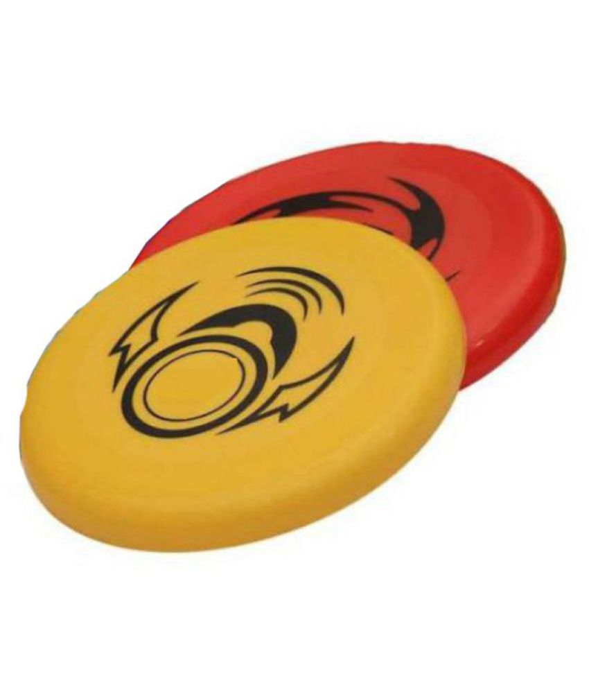     			EmmEmm Pack of 2 Pcs 22 Cm Premium Flying disc/Frisbee for Outdoor Fun Game/Picnic and Throw Sport