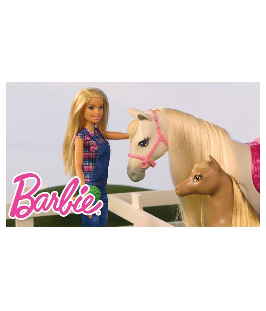 barbie farm playset