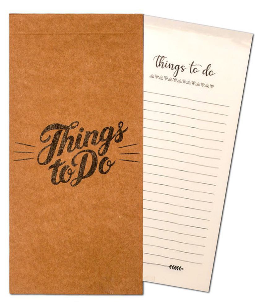 The Papier Ocean Things to Do Task List Planner Pad