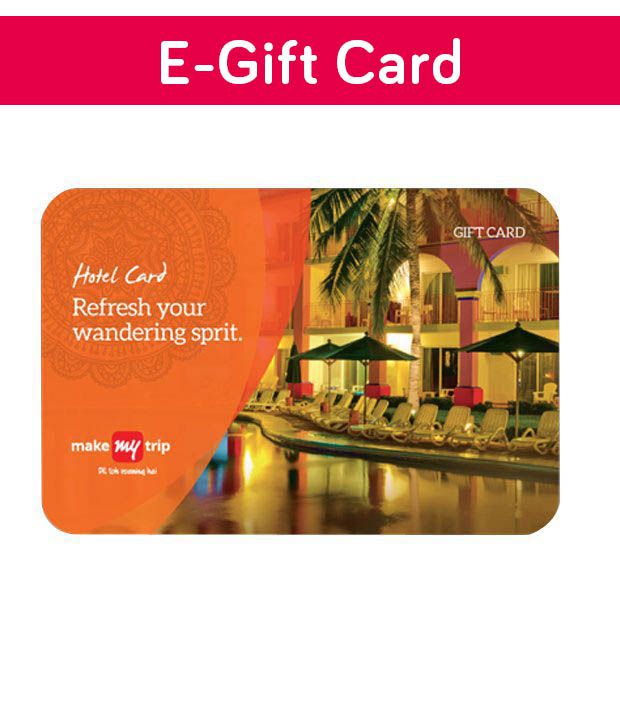 MakeMyTrip Hotel EGift Card Buy Online on Snapdeal