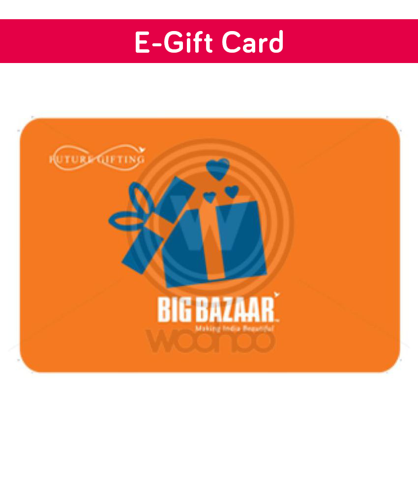 Big Bazaar EGift Card Buy Online on Snapdeal