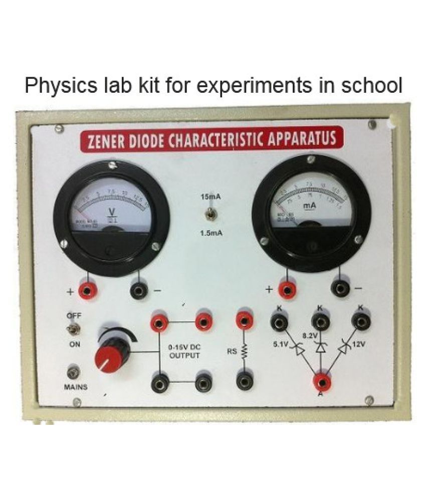Labworld zener diode characteristic apparatus kit with ic regulated