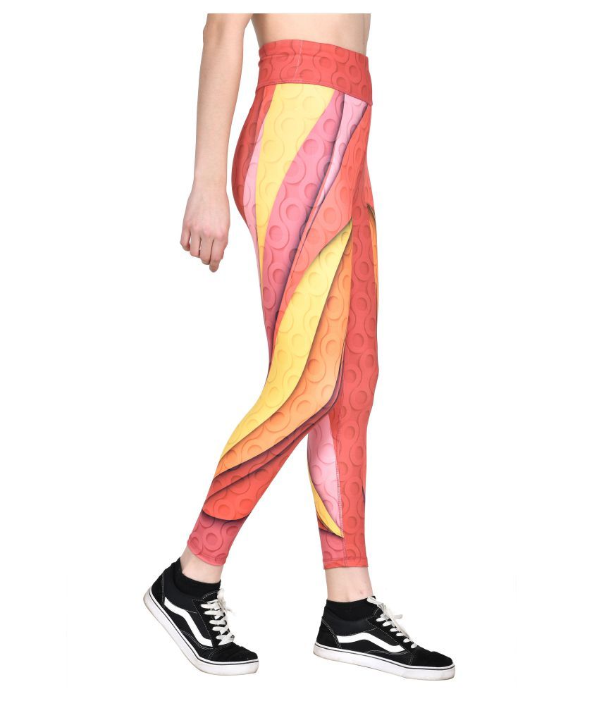     			ACTIWIN Multi Polyester Lycra Graphic Tights