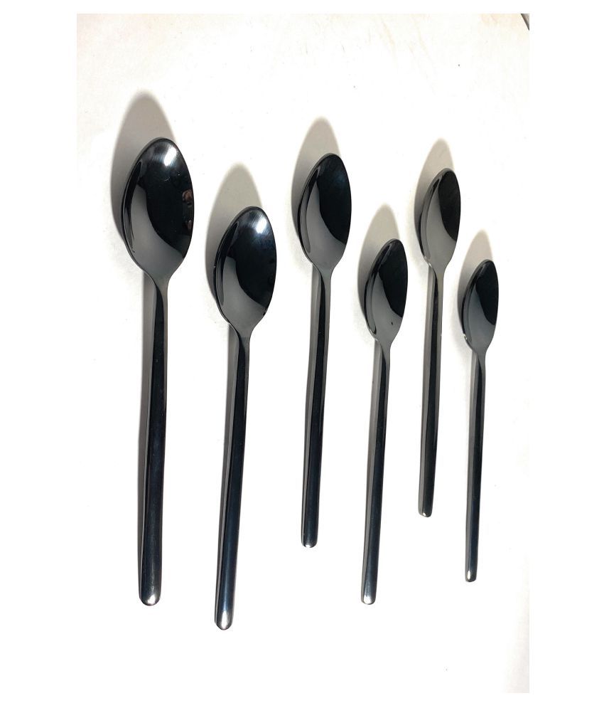     			GEEGA TURTLES 6 Pcs Stainless Steel Coffee Spoon