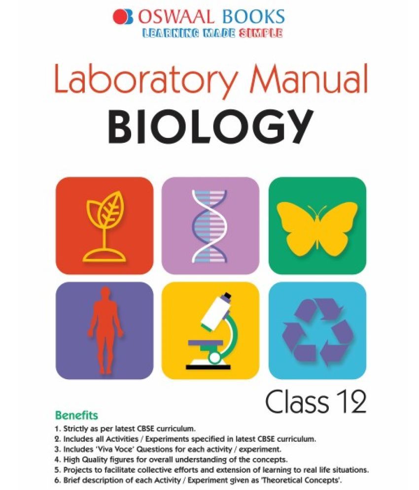 Oswaal CBSE Laboratory Manual Class 12 Biology Book (For 2021 Exam