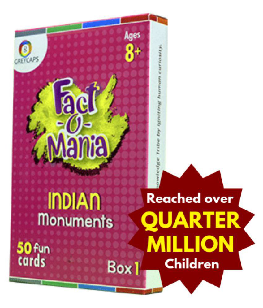 Fact-O-Mania Indian Monuments Box 1