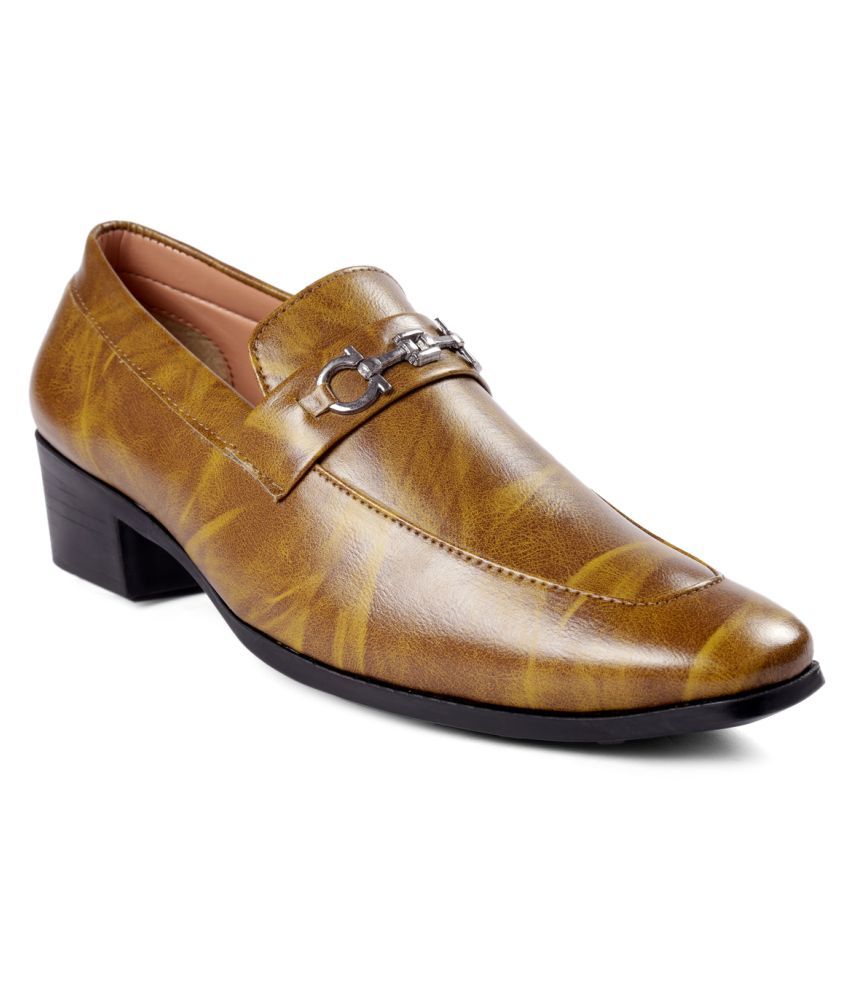 BXXY Party Tan Formal Shoes Price in India Buy BXXY Party