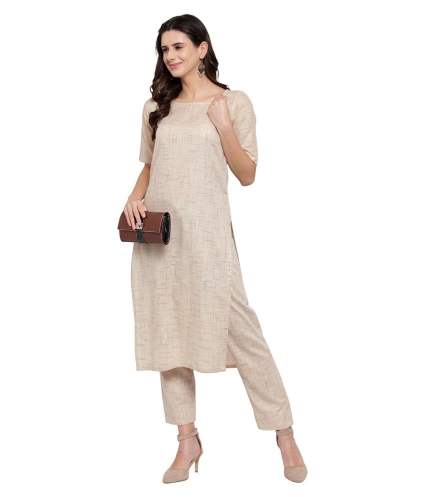 kurti trouser suit