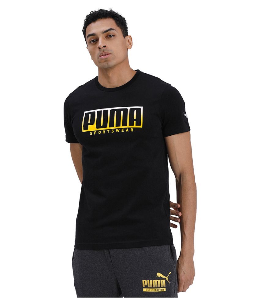 puma black tshirt