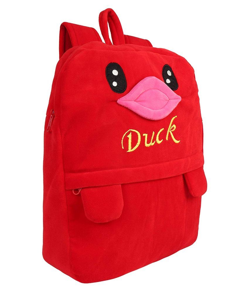 Fashionable Soft Material School Bag For Kids Plush Backpack Cartoon