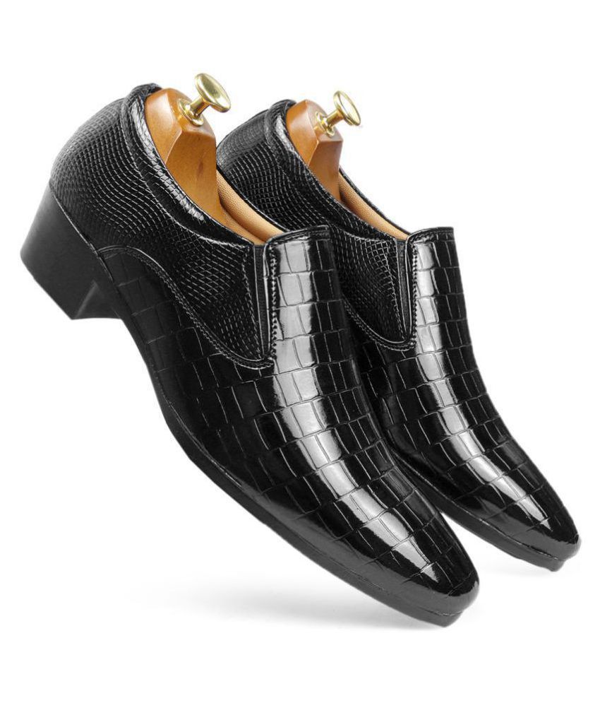 BXXY Black Height Increasing shoes Buy BXXY Black Height