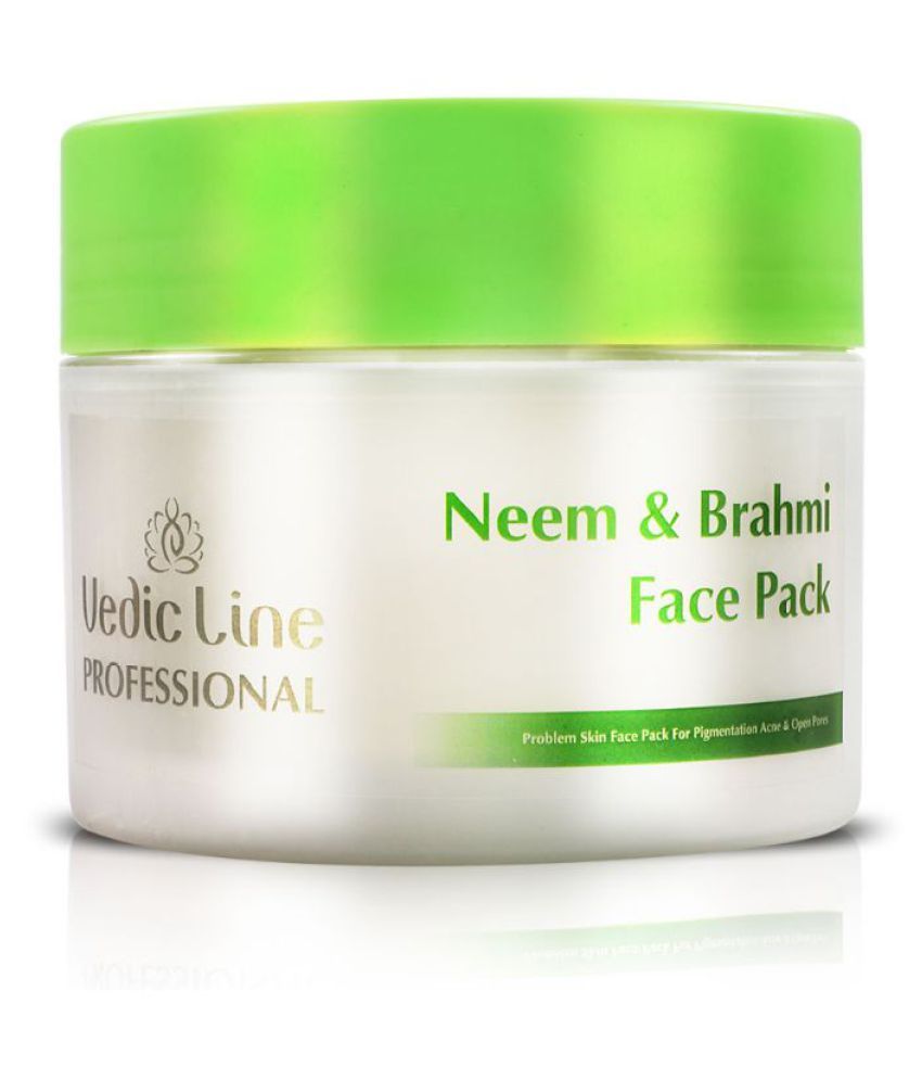 Vedic Line Professional Neem & Brahmi Face Pack For Acne Face Pack
