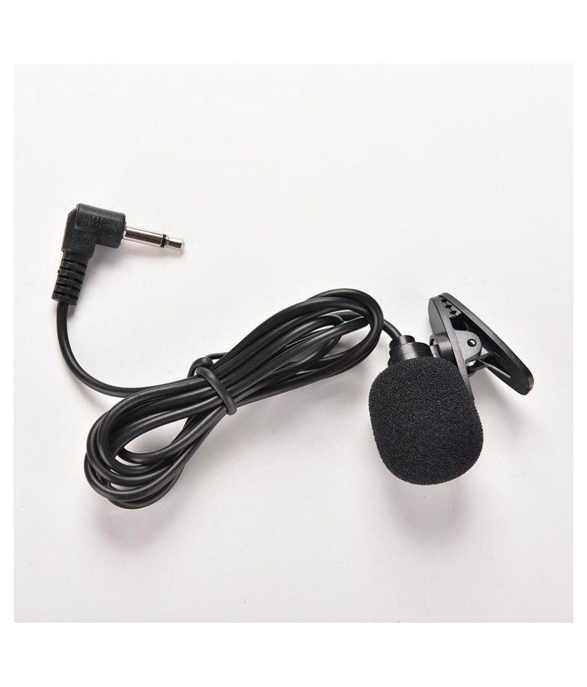 Kanston Microphone Clip ON Lapel Wired Mic Price in India Buy Kanston