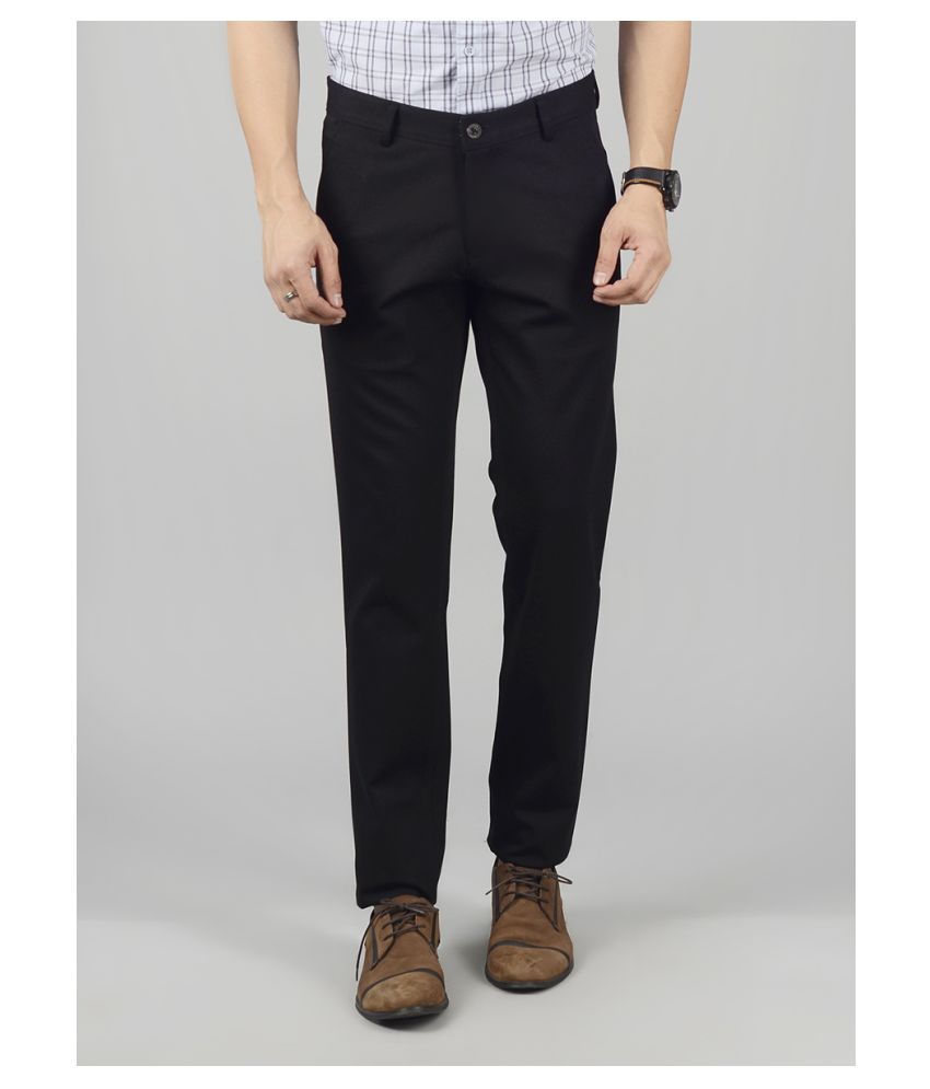 JB Sport Black Slim Fit Trousers Buy JB Sport Black Slim Fit