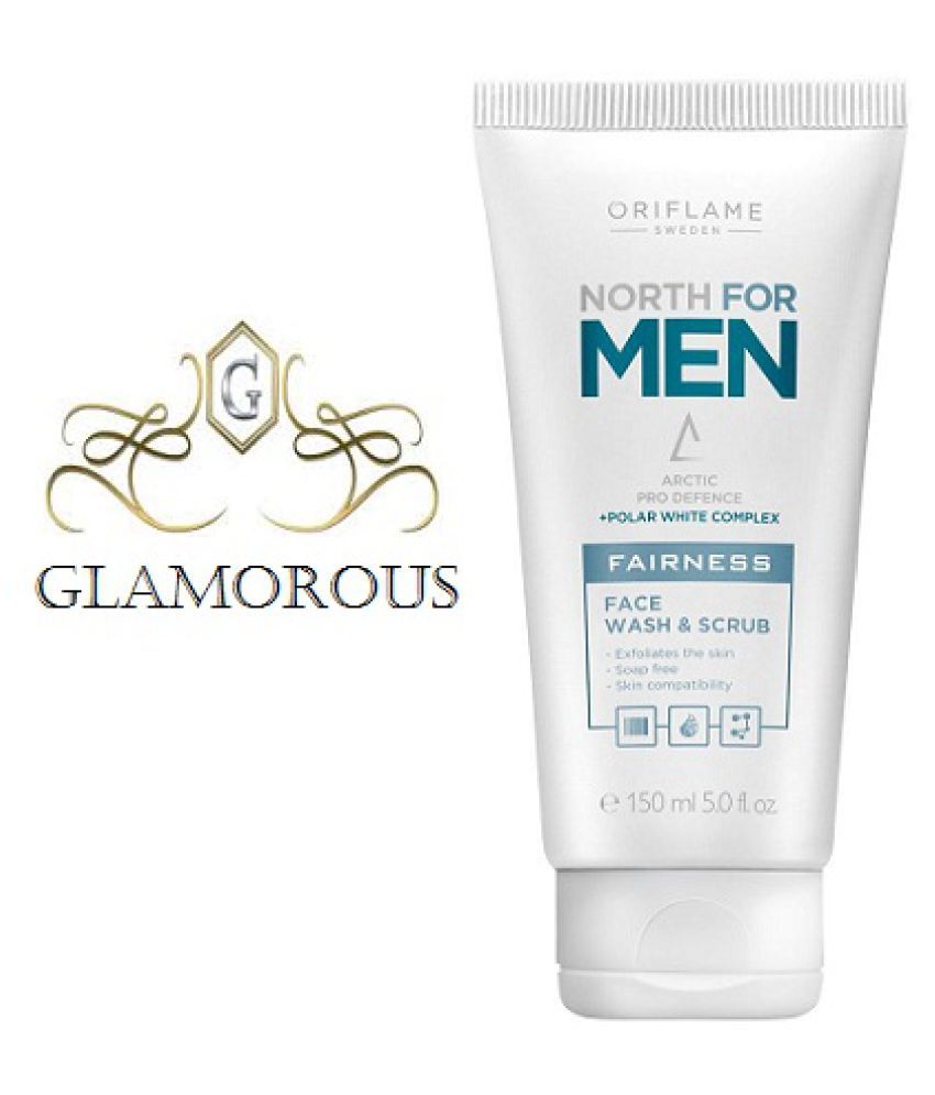 north for men face wash