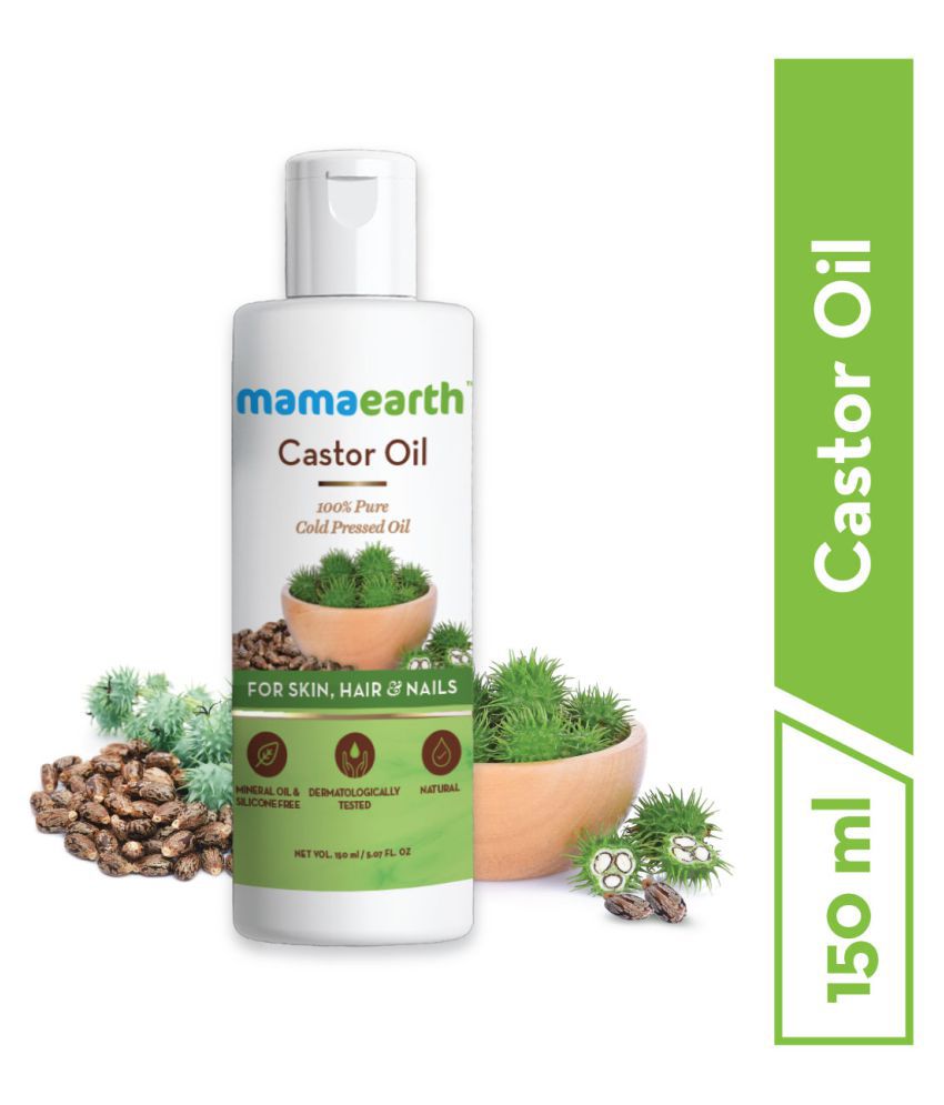     			Mamaearth Castor Oil , 150 ml