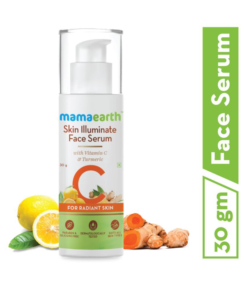     			Mamaearth Skin Illuminate Vitamin C Serum For Radiant Skin with High Potency Vitamin C & Turmeric 30 g