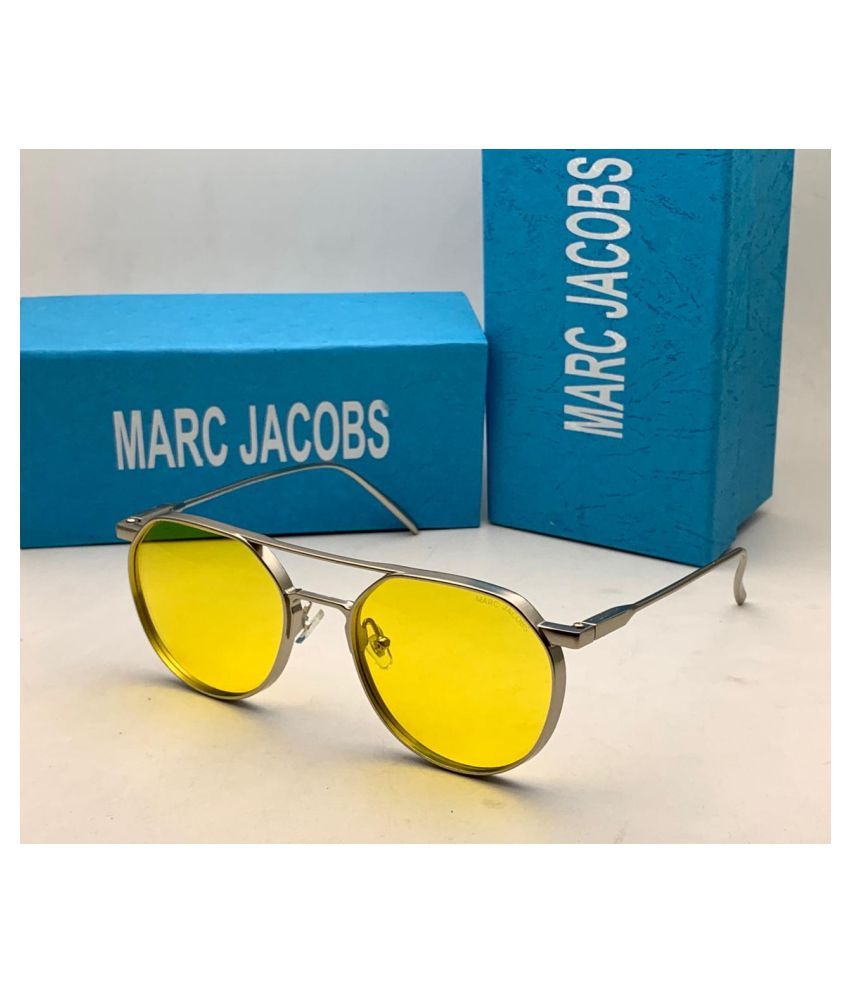 Marc Jacobs Yellow Round Sunglasses ( MJ63 ) Buy Marc Jacobs