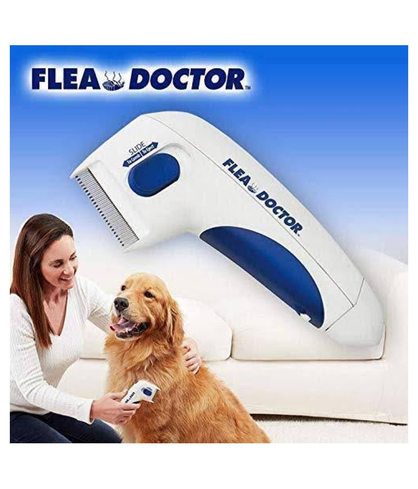 Flea Doctor Electronic Flea Comb for Pets, Dogs, Cats Without