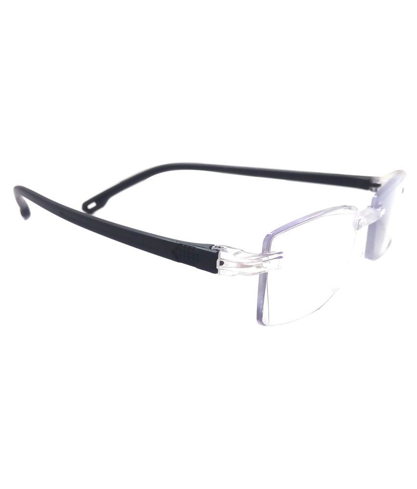 N Specs Rectangle Rimless Reading Glasses - Buy N Specs Rectangle ...