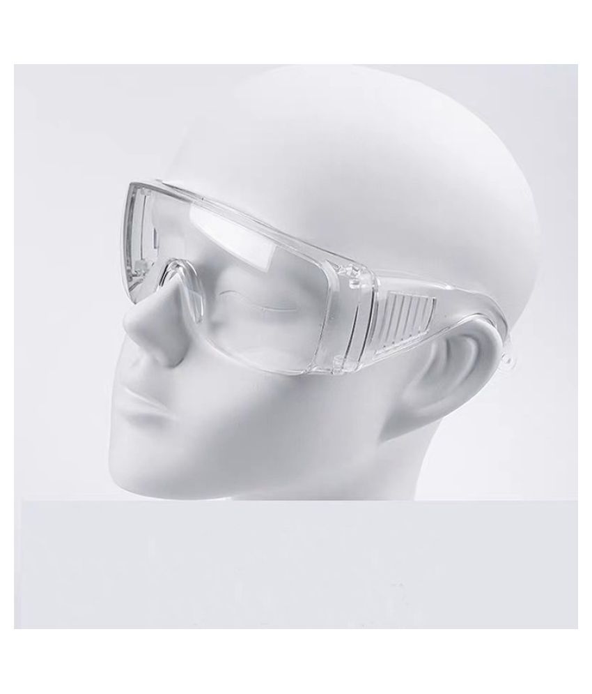 Black Panther Clear Wrap Around Sunglasses ( Safety Goggles ) Buy