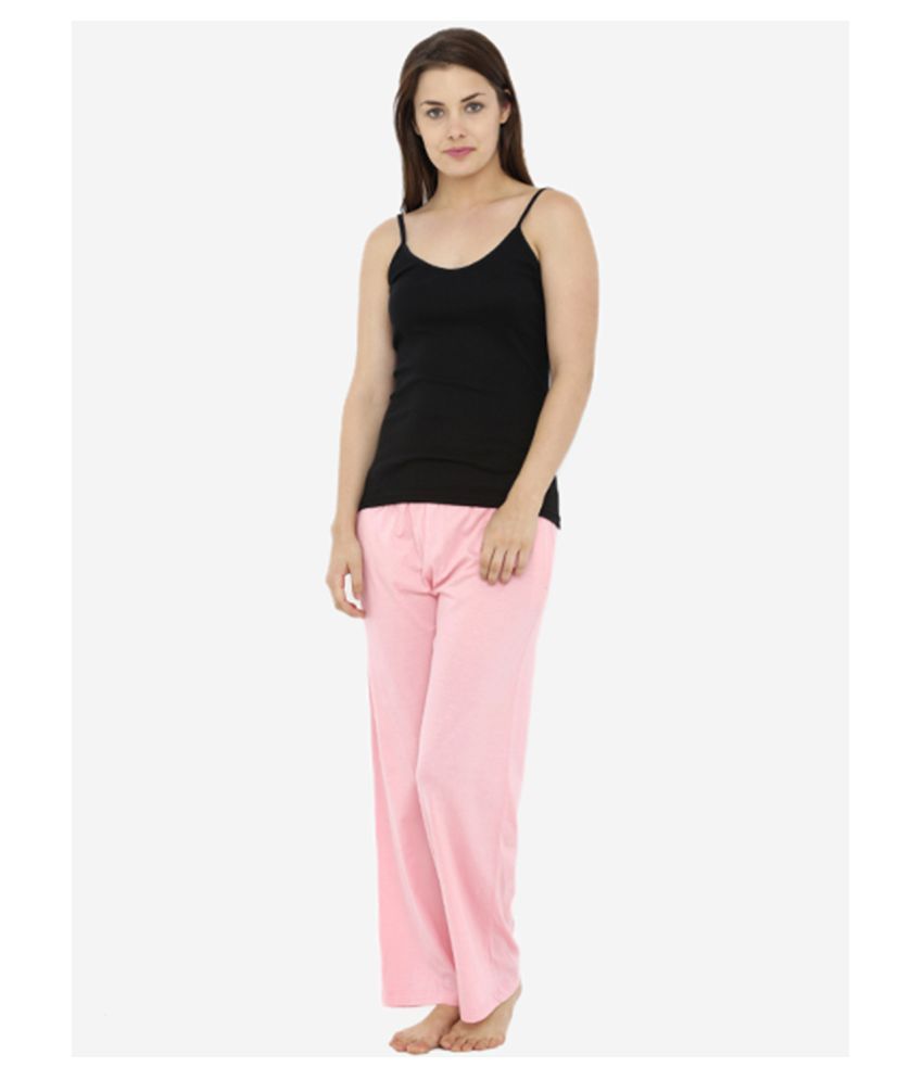 Buy Heart 2 Heart Cotton Pajamas - Pink Online at Best Prices in India