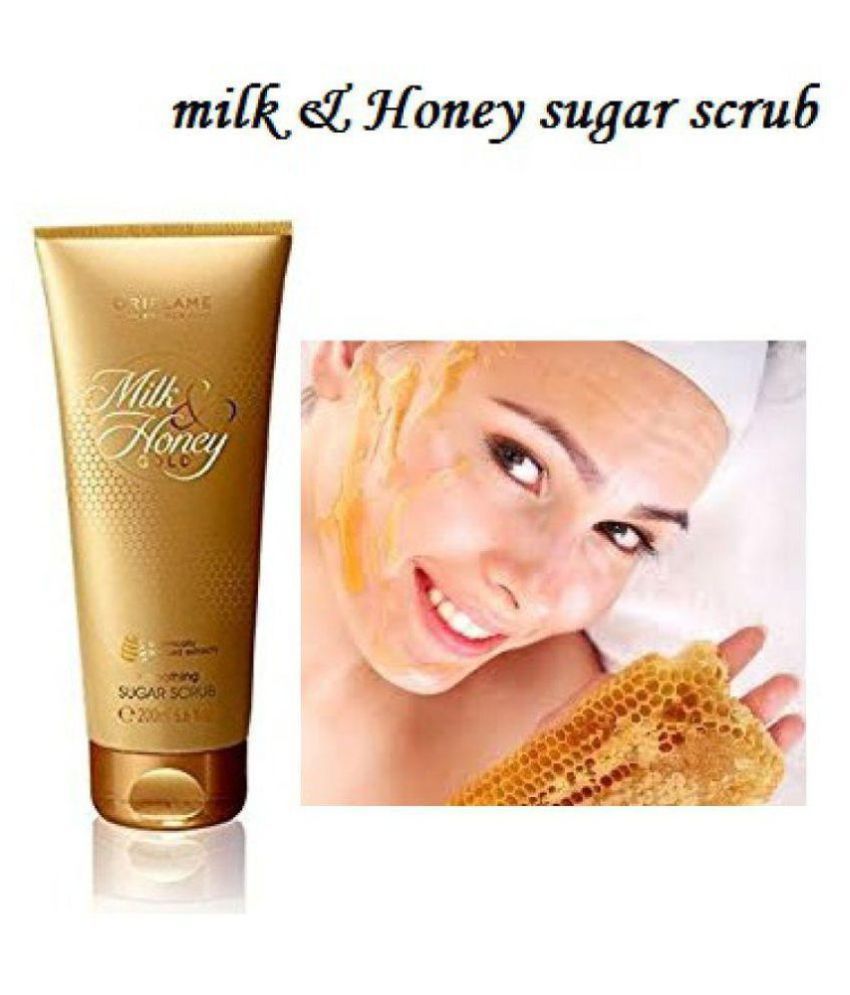 Buy Milk & Honey Gold Smoothing Sugar Facial Scrub 200 ml Online at