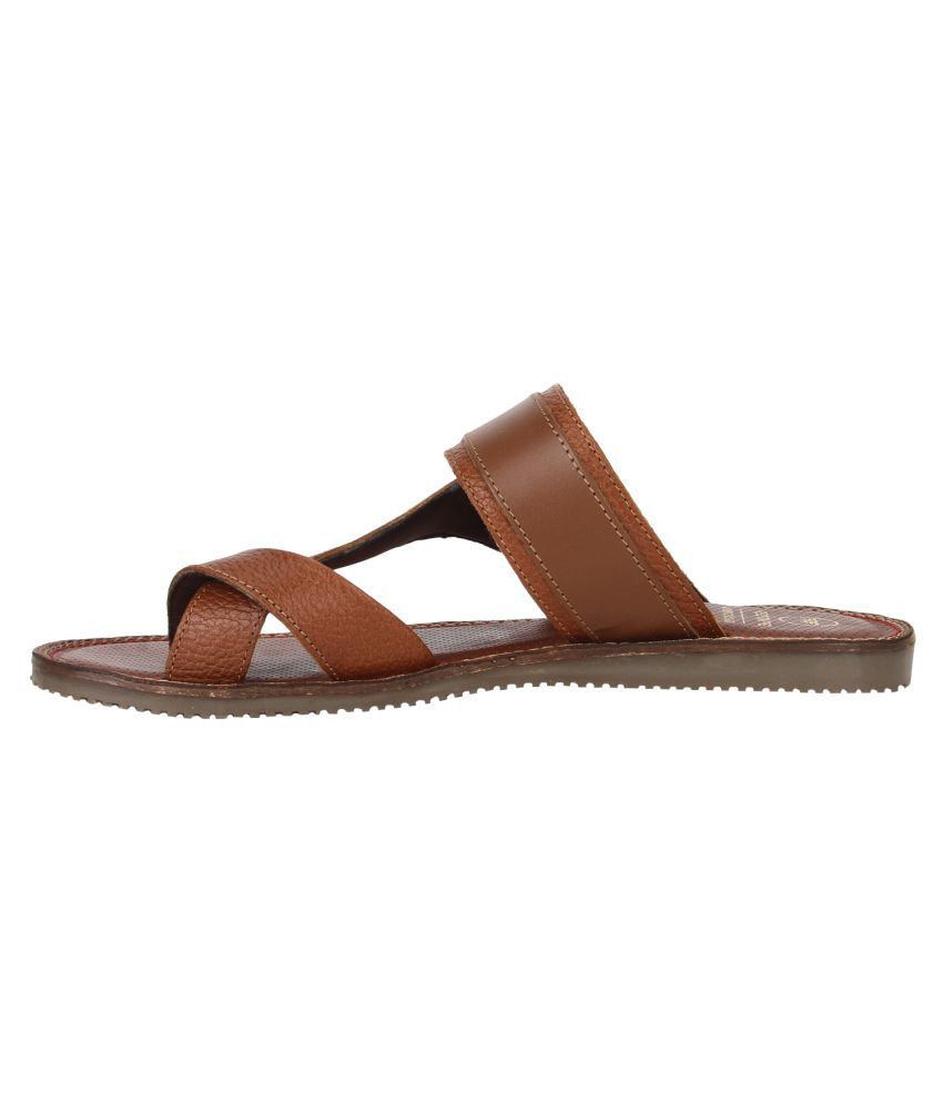 Red Tape Tan Leather Sandals Price in India- Buy Red Tape Tan Leather ...