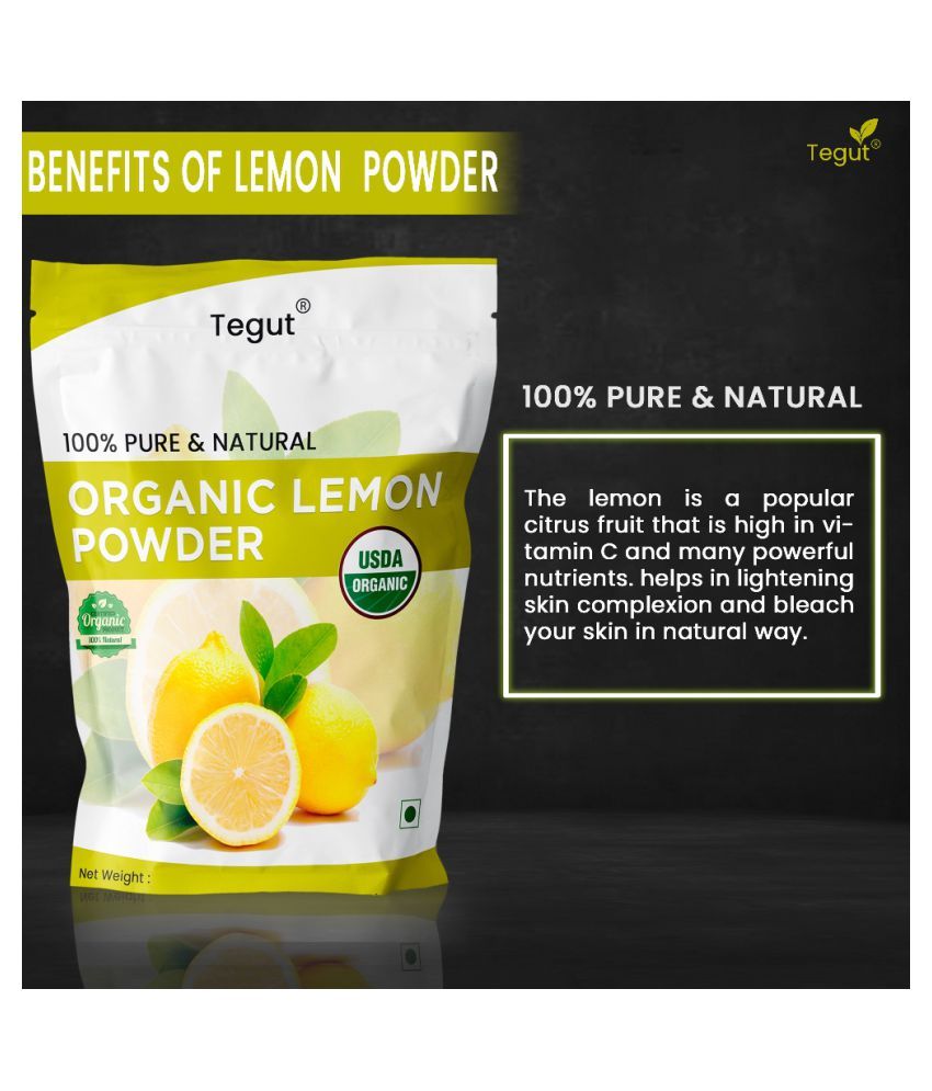 TEGUT 100 Organic Lemon Powder Face Mask Masks 50 gm Buy TEGUT 100