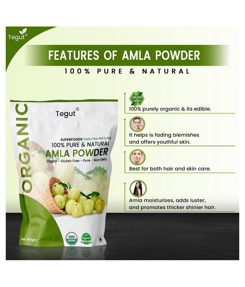 TEGUT amla powder, face, hair, skin Organic Henna 250 g Buy TEGUT amla