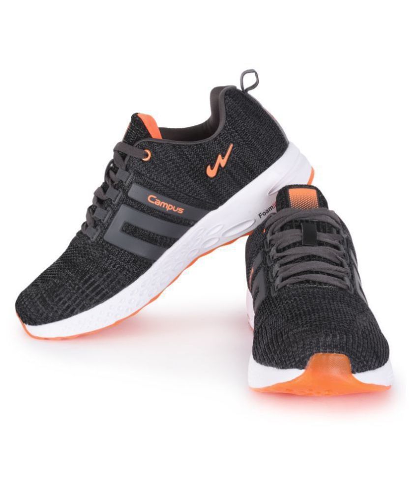 campus black shoes without laces