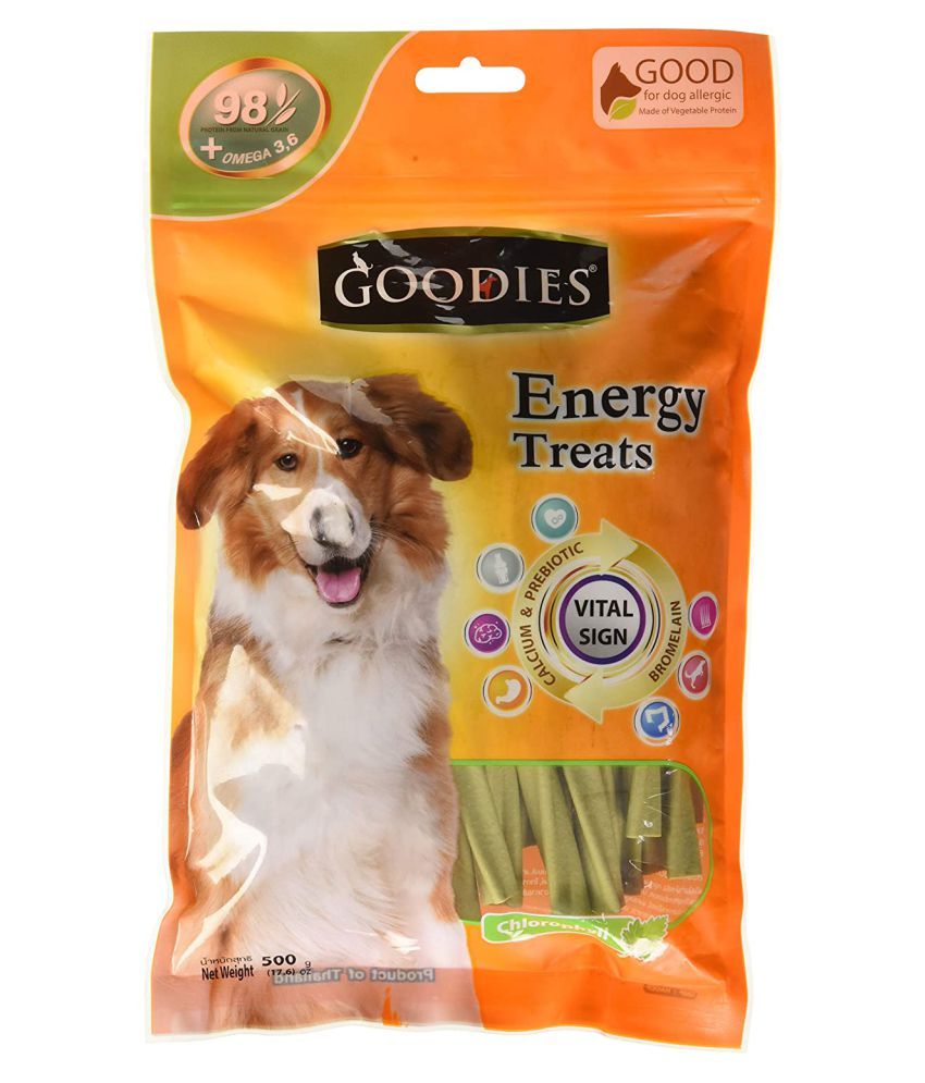 Goodies Energy Treats Chlorophyll For Dogs 500 gm (Pack of 4): Buy