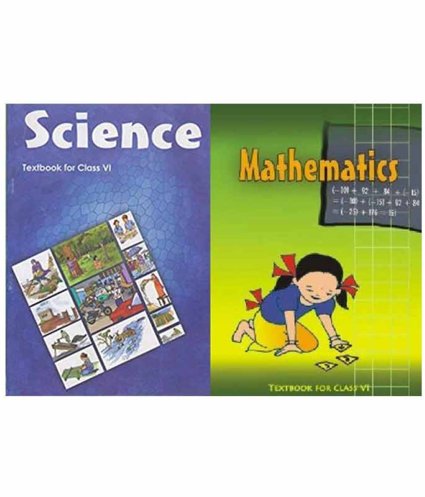 NCERT Combo Science And Mathematics Textbook For Class 6 Buy NCERT 