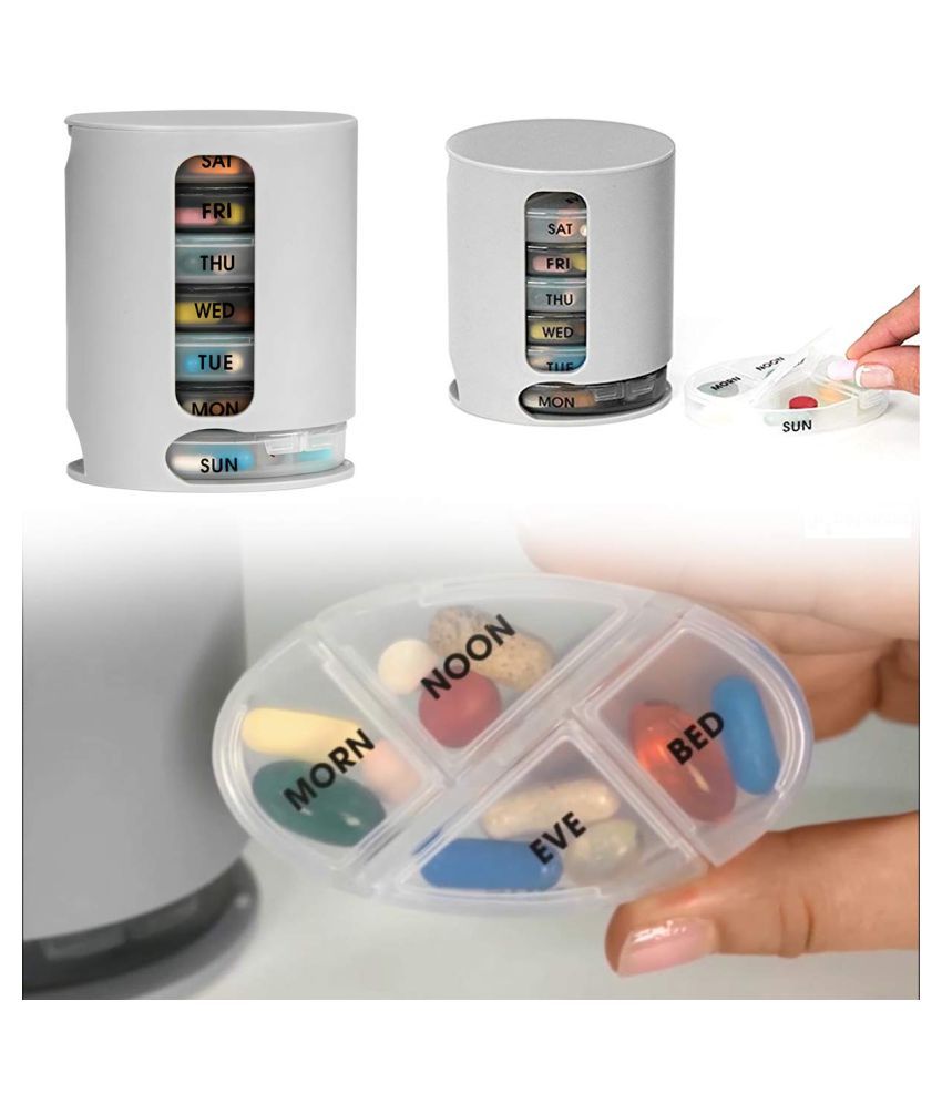Pill Pro 7 Day Weekly Tablet Medicine Organizer Box Buy Pill Pro 7 Day
