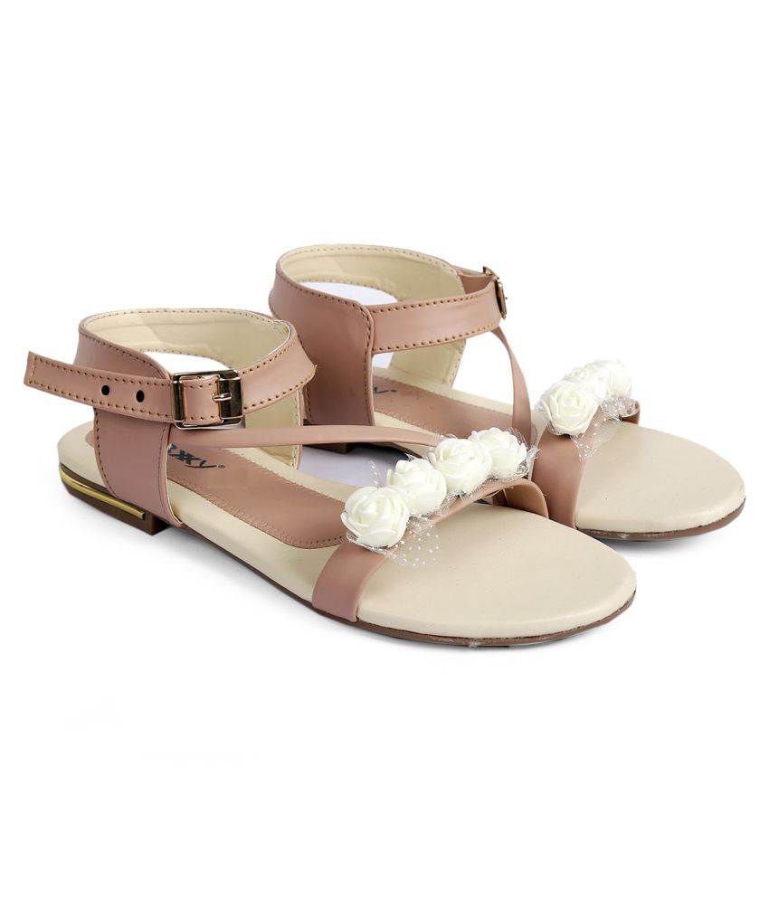     			YUVRATO BAXI PeachPuff Flats