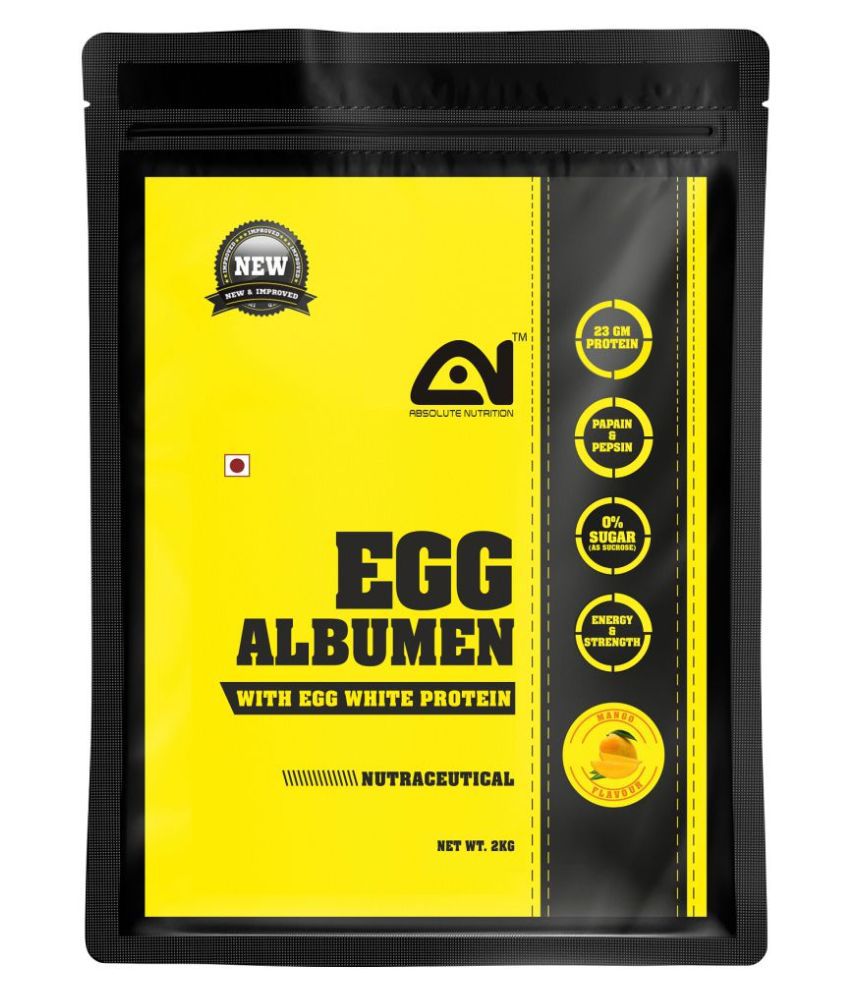 Absolute Nutrition Egg Albumen 2kg Mango Flavor 2 kg