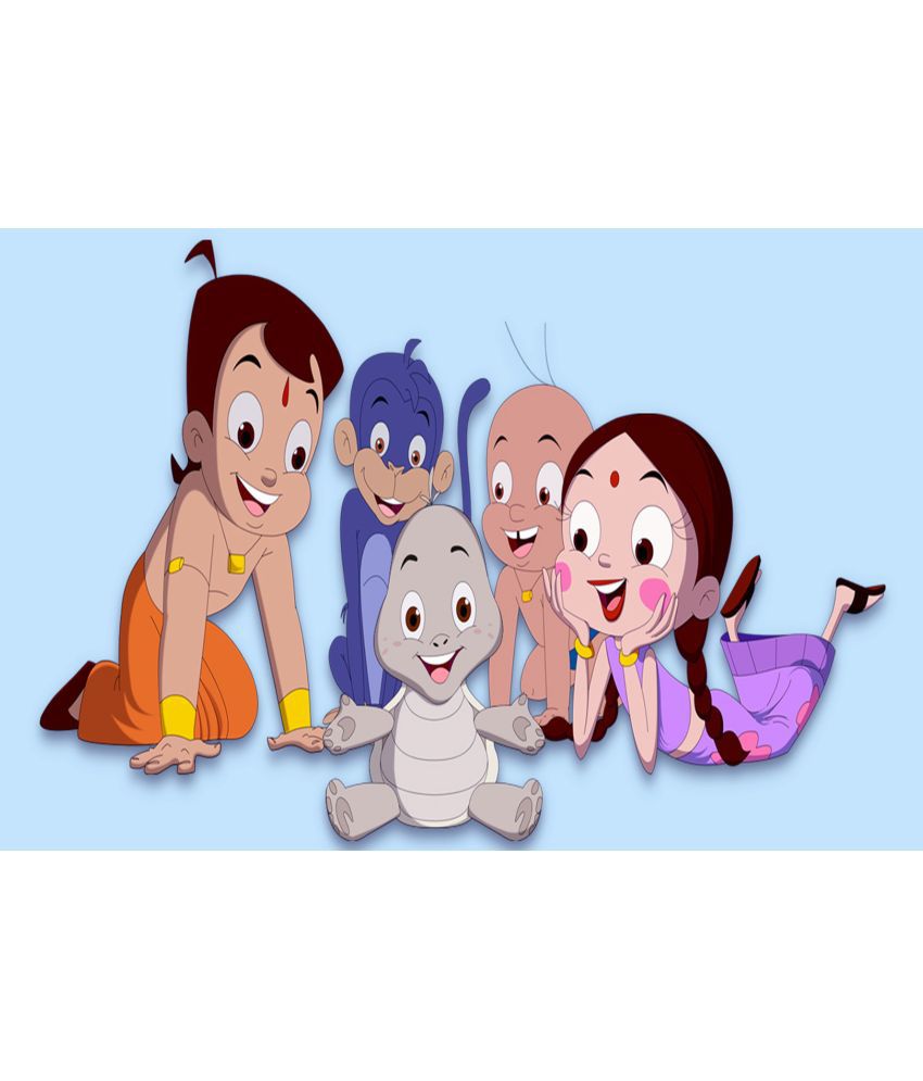 Go Green Tale Chota Bheem and Friends Cartoon Paper Wall Poster Without  Frame: Buy Go Green Tale Chota Bheem and Friends Cartoon Paper Wall Poster  Without Frame at Best Price in India