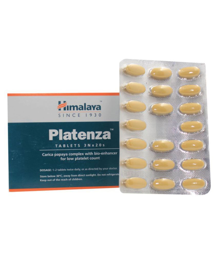 Himalaya Platenza Tablet 60 no.s Pack of 3 Buy Himalaya Platenza
