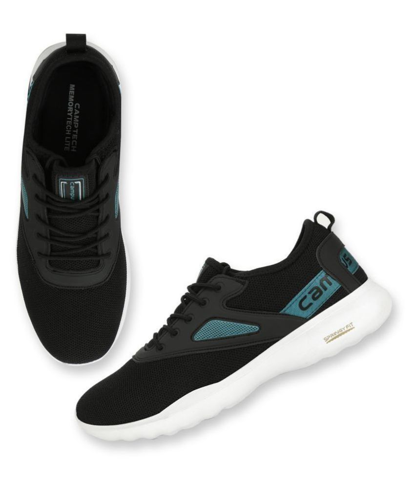 black sports shoes online india
